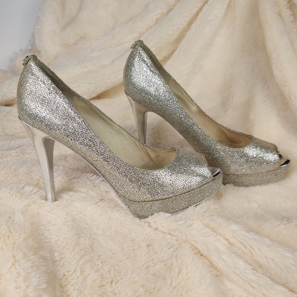 michael kors sparkly heels